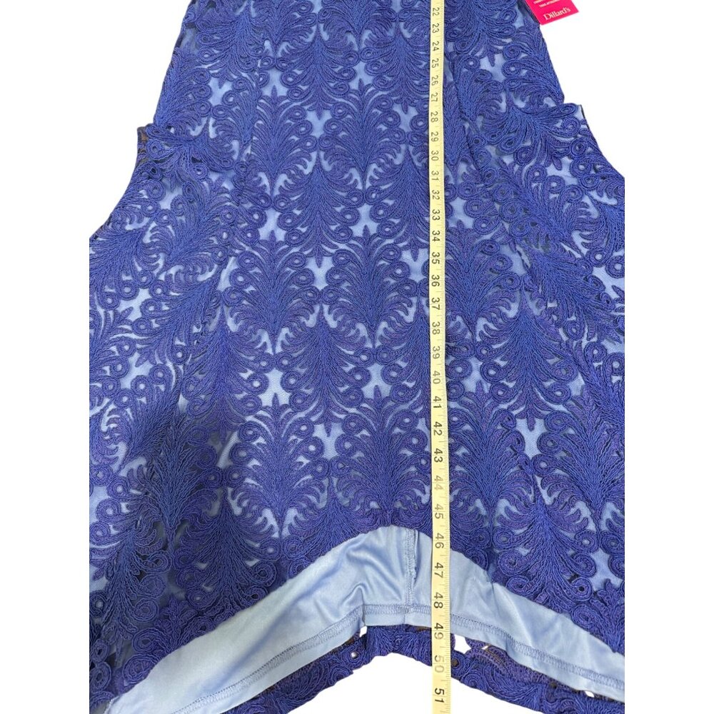 Tadashi Shoji Blue Lace Dress - Picture 7 of 9